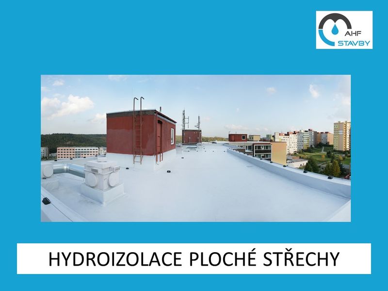 Hydroizolace ploché střechy -