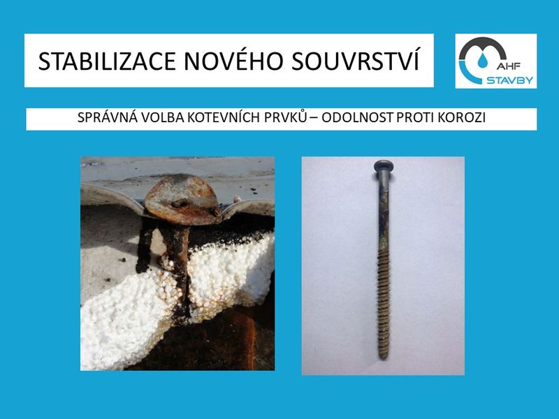 Hydroizolace ploché střechy -